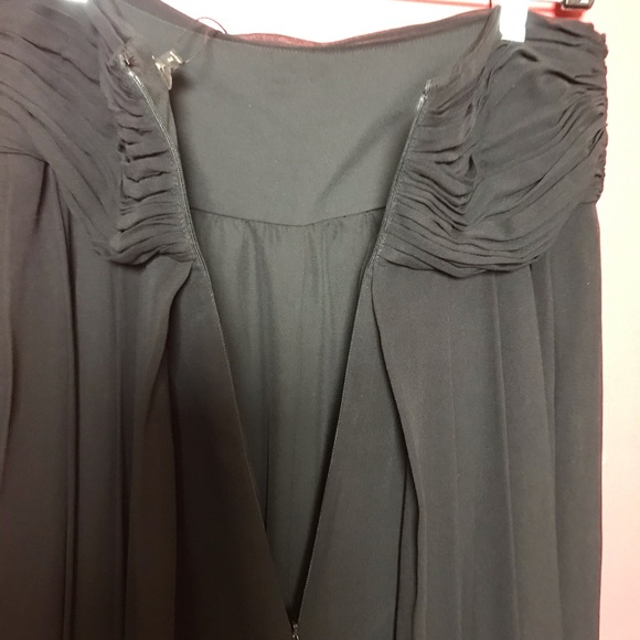 Rachel Zoe black draped pants/Palazzo size 12 New With Tag - Picture 6 of 12